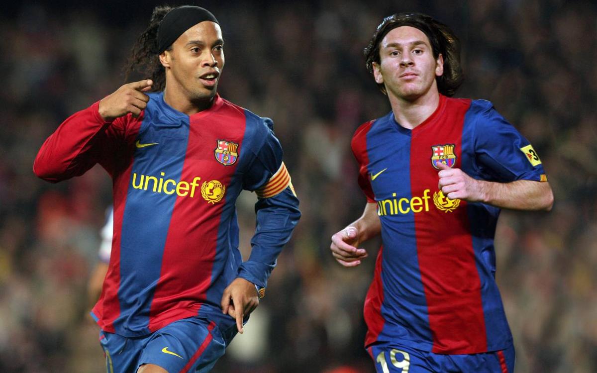 Messi có mối quan hệ gắn bó với các cầu thủ người Brazil tại Barca
