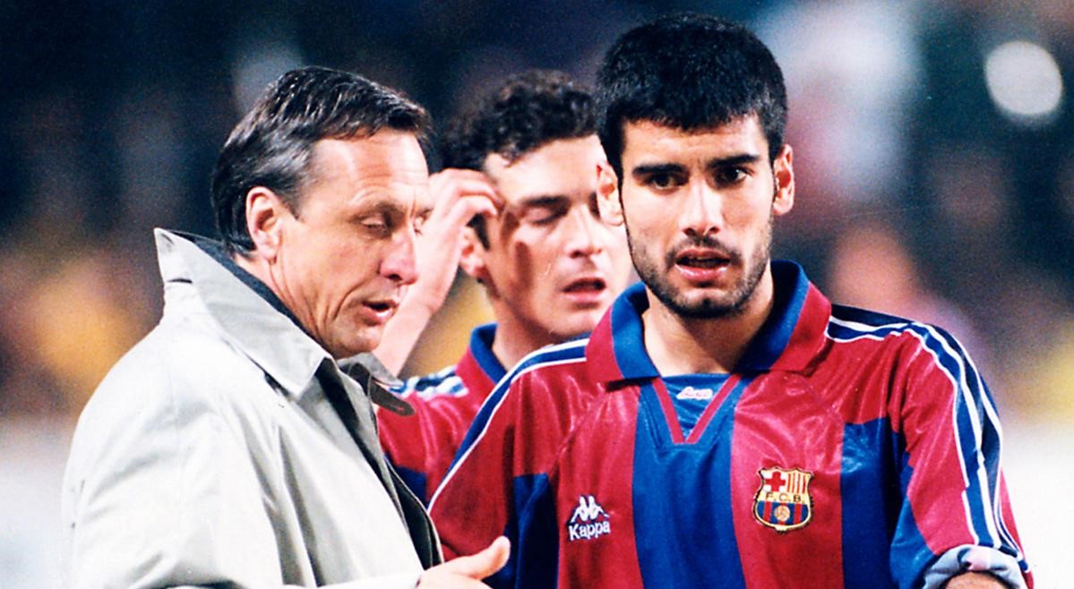 Johan Cruyff và Juanma Lillo là 2 người thầy truyền cảm hứng lớn đến Pep Guardiola