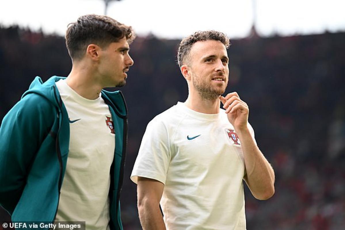 Neto and Jota were close friends and won the Nations League last month with Portugal