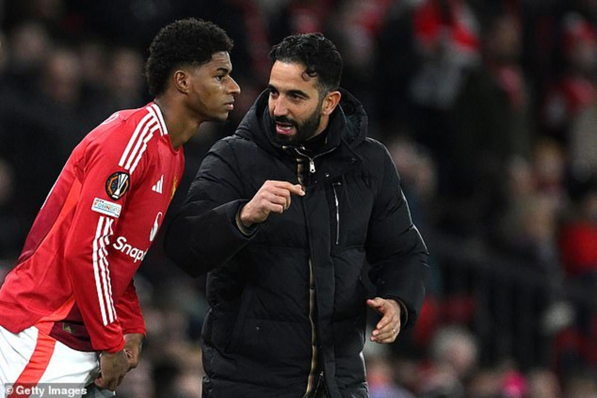 Rashford bị loại khỏi đội hình ngay sau khi HLV Ruben Amorim tiếp quản
