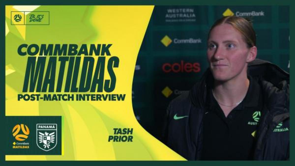 Tash Prior | Phỏng vấn | CommBank Matildas v Panama