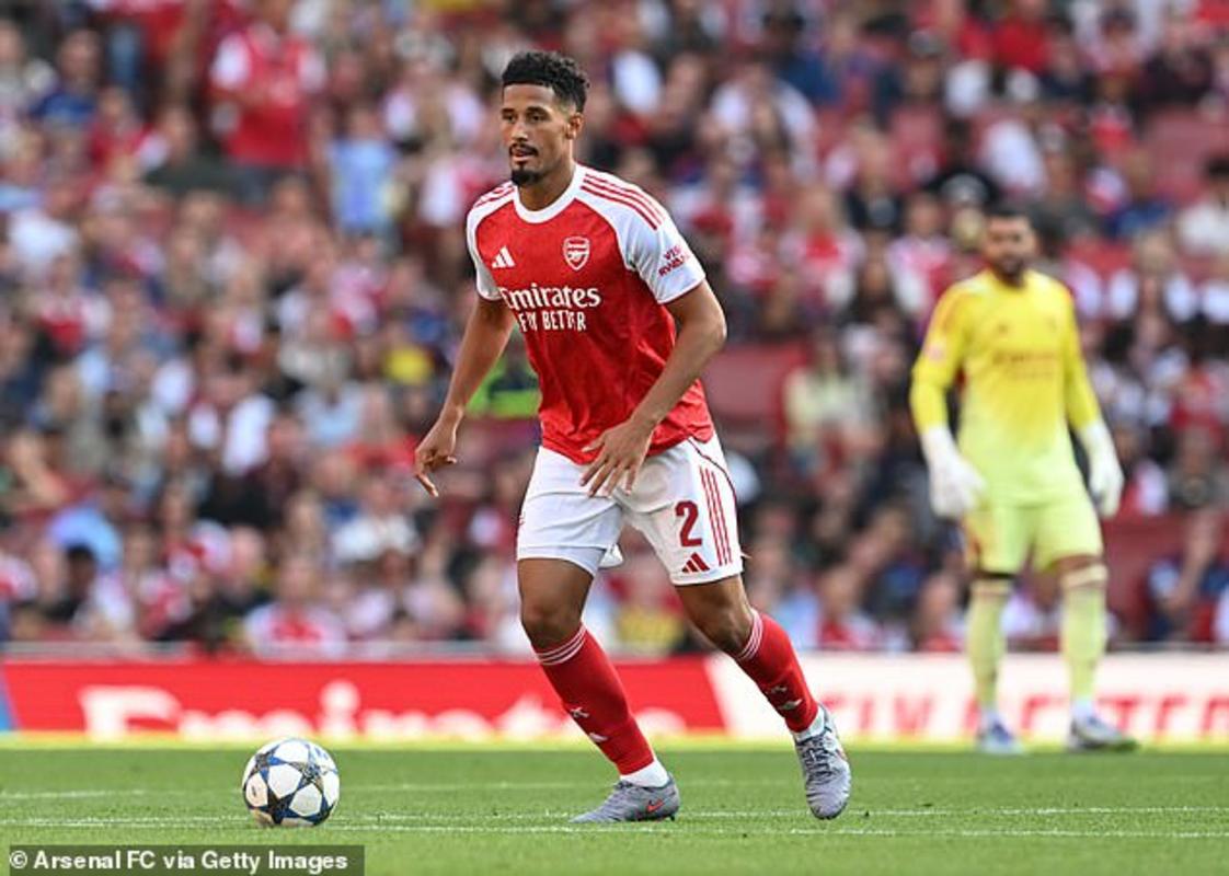 There's a clear telepathy when both William Saliba and Gabriel play together