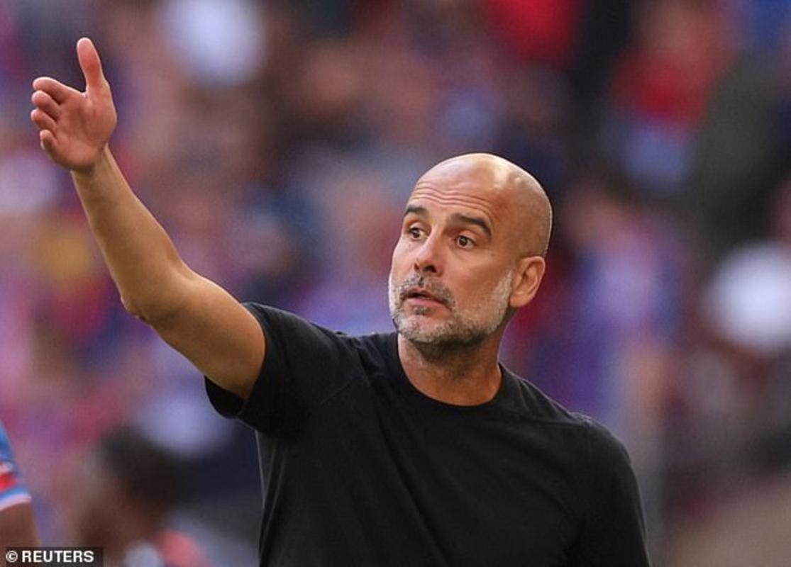 Pep Guardiola may have given a clue as to what his team will look like versus Wolves next week