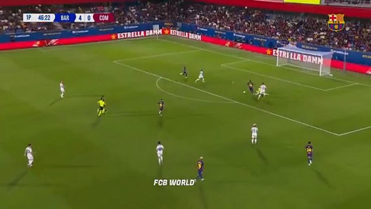 Các đội bóng Tây Ban Nha đang dẫn 4-0 khi Rashford đi qua khung thành tại Catalonia
