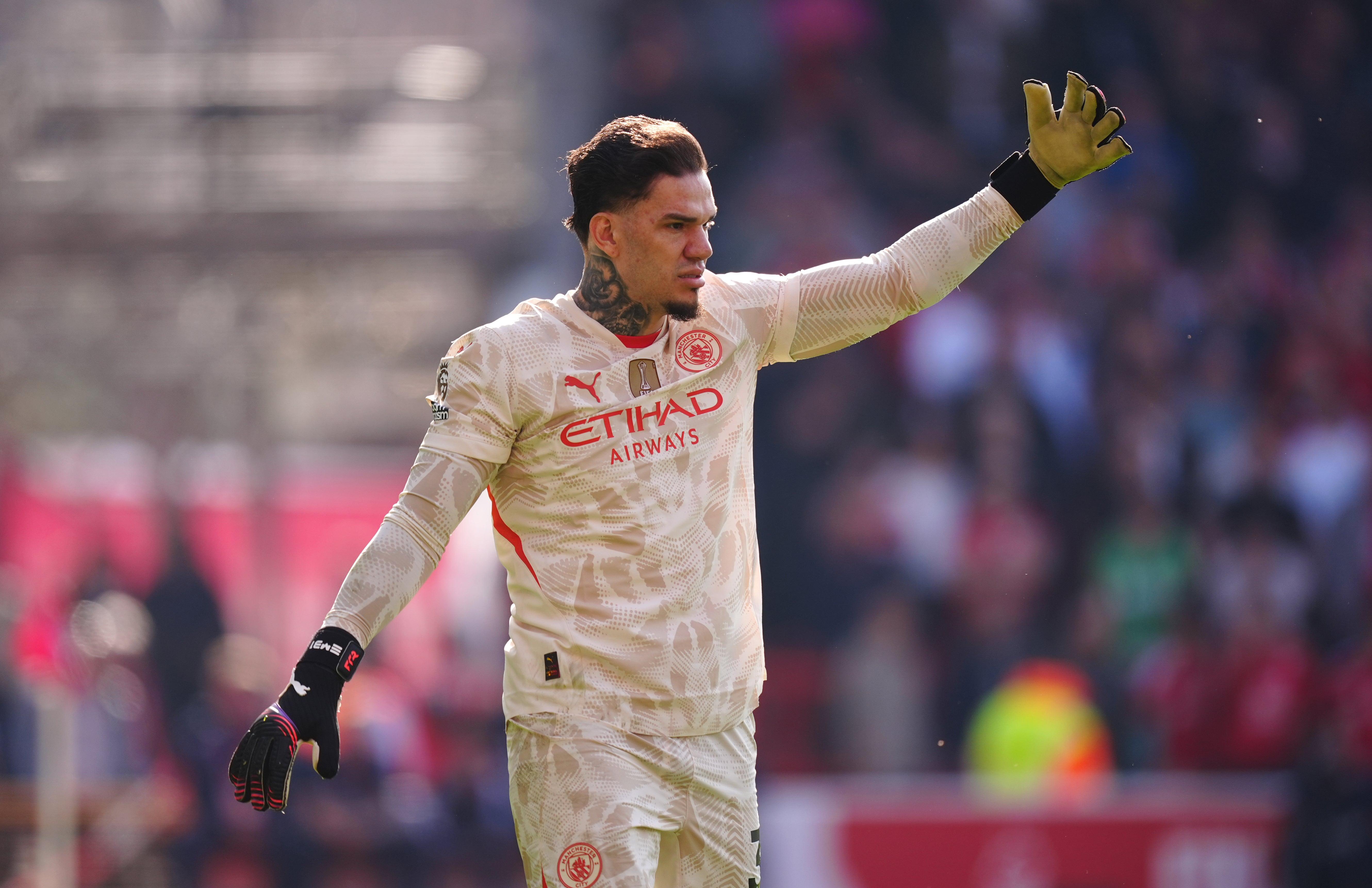 Ederson được cho là muốn chuyển đến Galatasaray (Mike Egerton/PA)