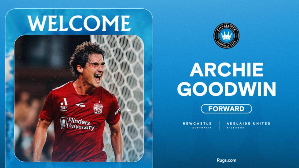 Charlotte FC Acquires Australian Striker Archie Goodwin From Adelaide United F.C.