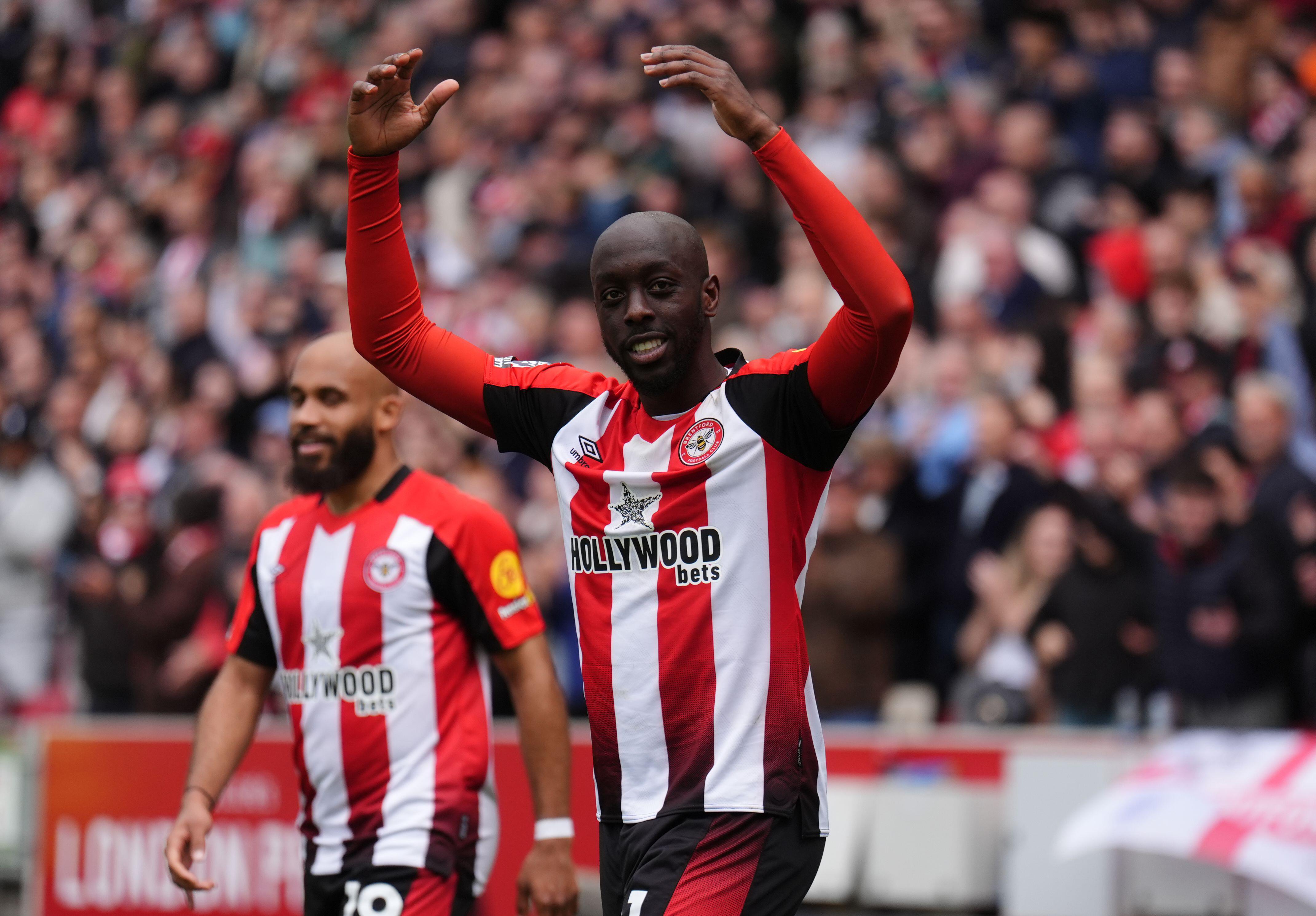Tiền đạo Brentford Yoane Wissa, tháng 5/2025