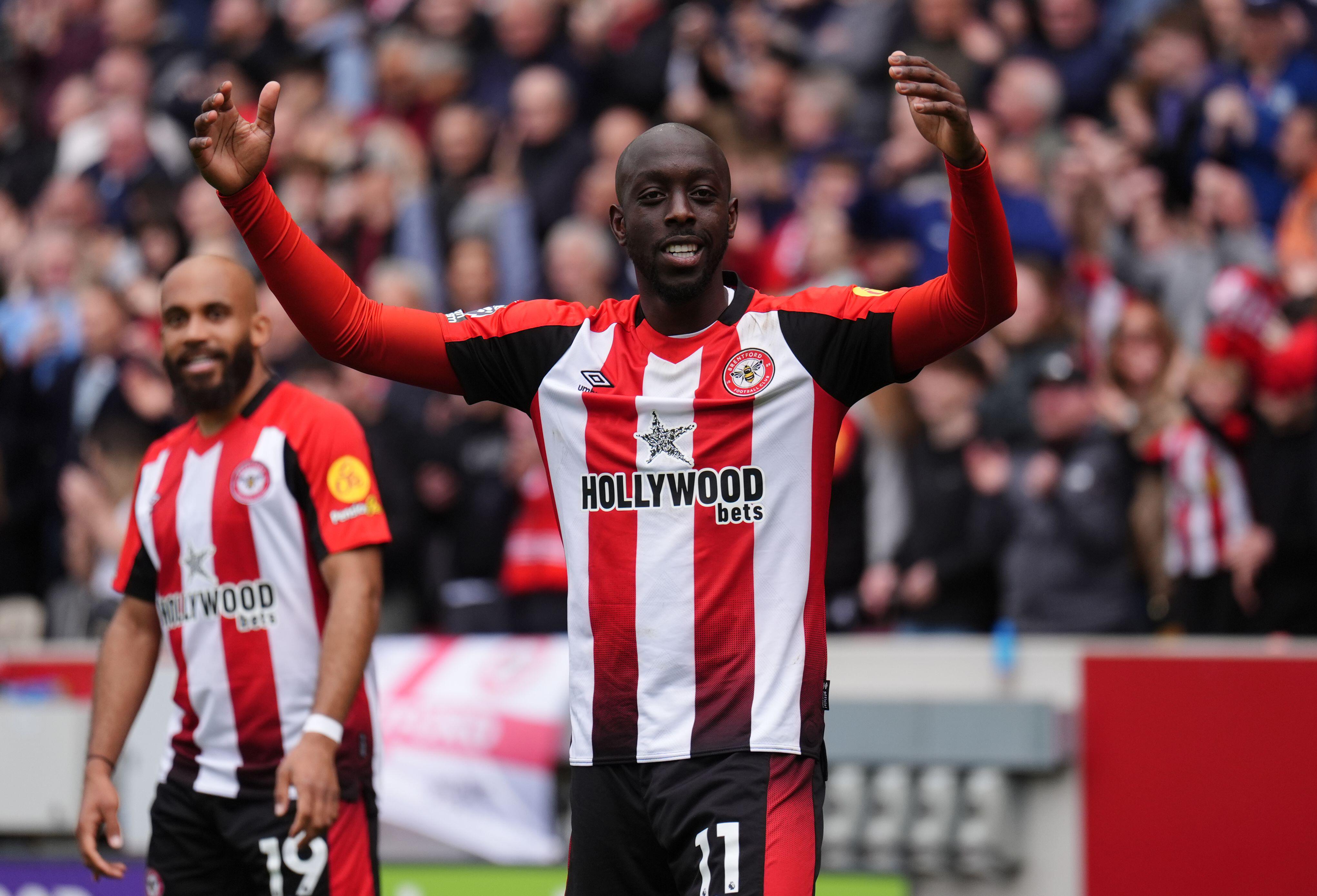 Tiền đạo Brentford Yoane Wissa, tháng 5/2025