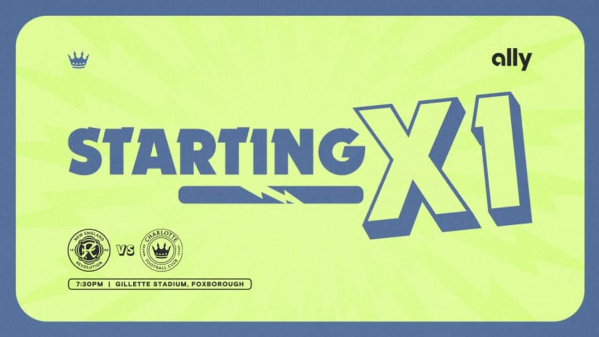 Đội Hình Xuất Phát | Charlotte FC tại New England Revolution
