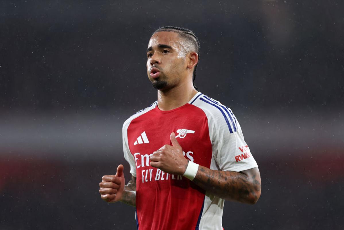 Gabriel Jesus của Arsenal trong trận Carabao Cup vòng 3 giữa Arsenal và Bolton Wanderers tại Sân vận động Emirates vào ngày 25 tháng 9 năm 2024 tại London, Anh.