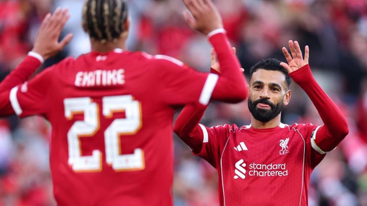 Mohamed Salah ghi bàn mở tỷ số cho Liverpool trước Athletic Club