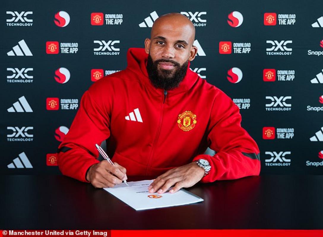 The 25-year-old finally joined the Red Devils on Monday - for a £71million fee from Brentford