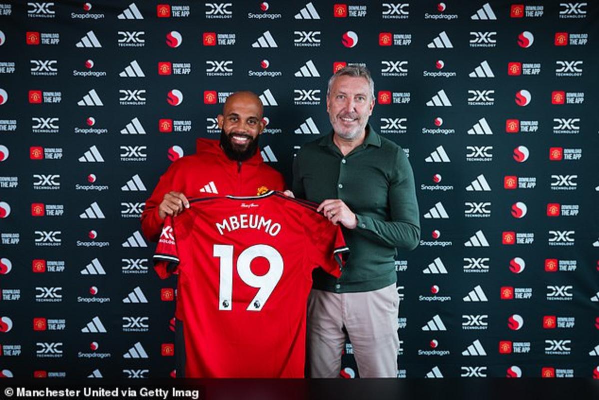 Mbeumo will don the No 19 at United, having also worn it when he was at Brentford and Troyes