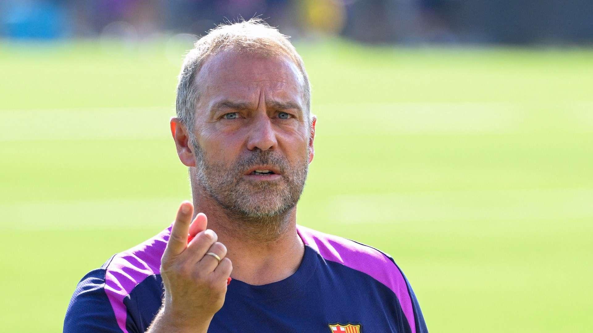 Hansi Flick Barcelona 2025